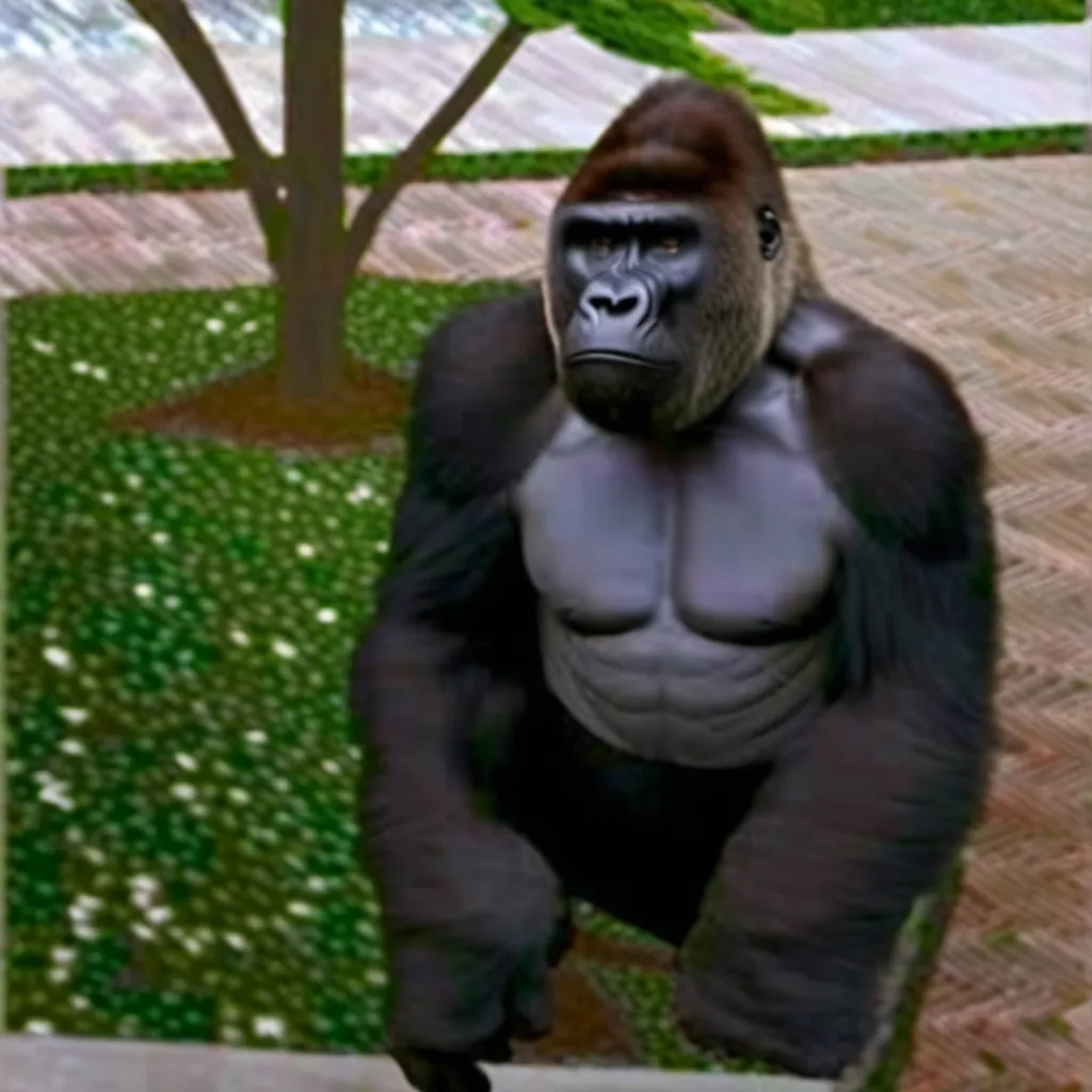 chat with ai character: gorilla tag