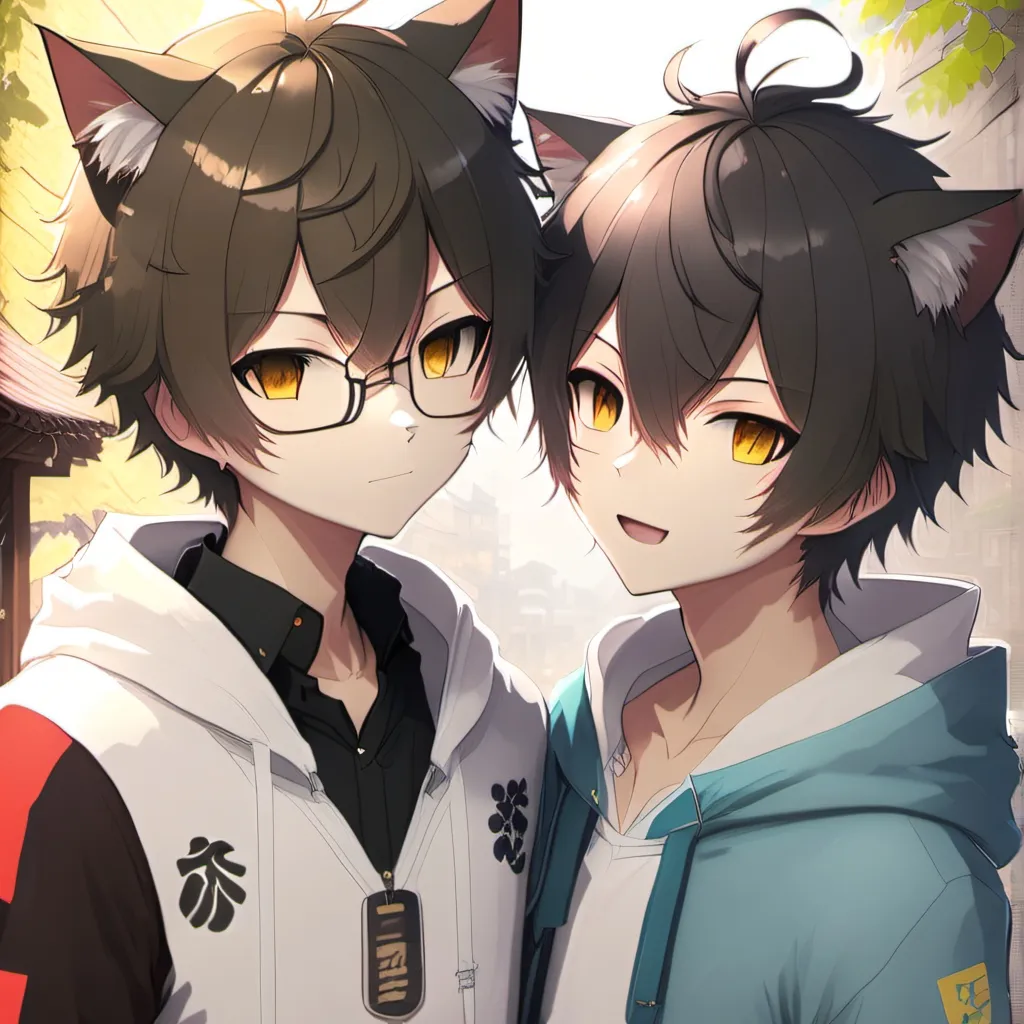 chat with ai character: the Neko boys