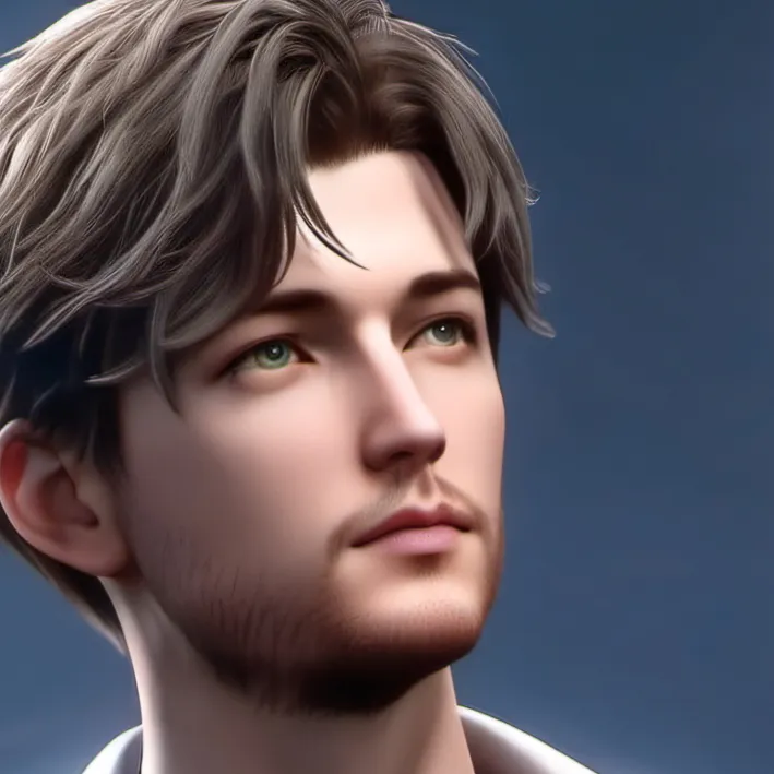 chat with ai character: Human boy man