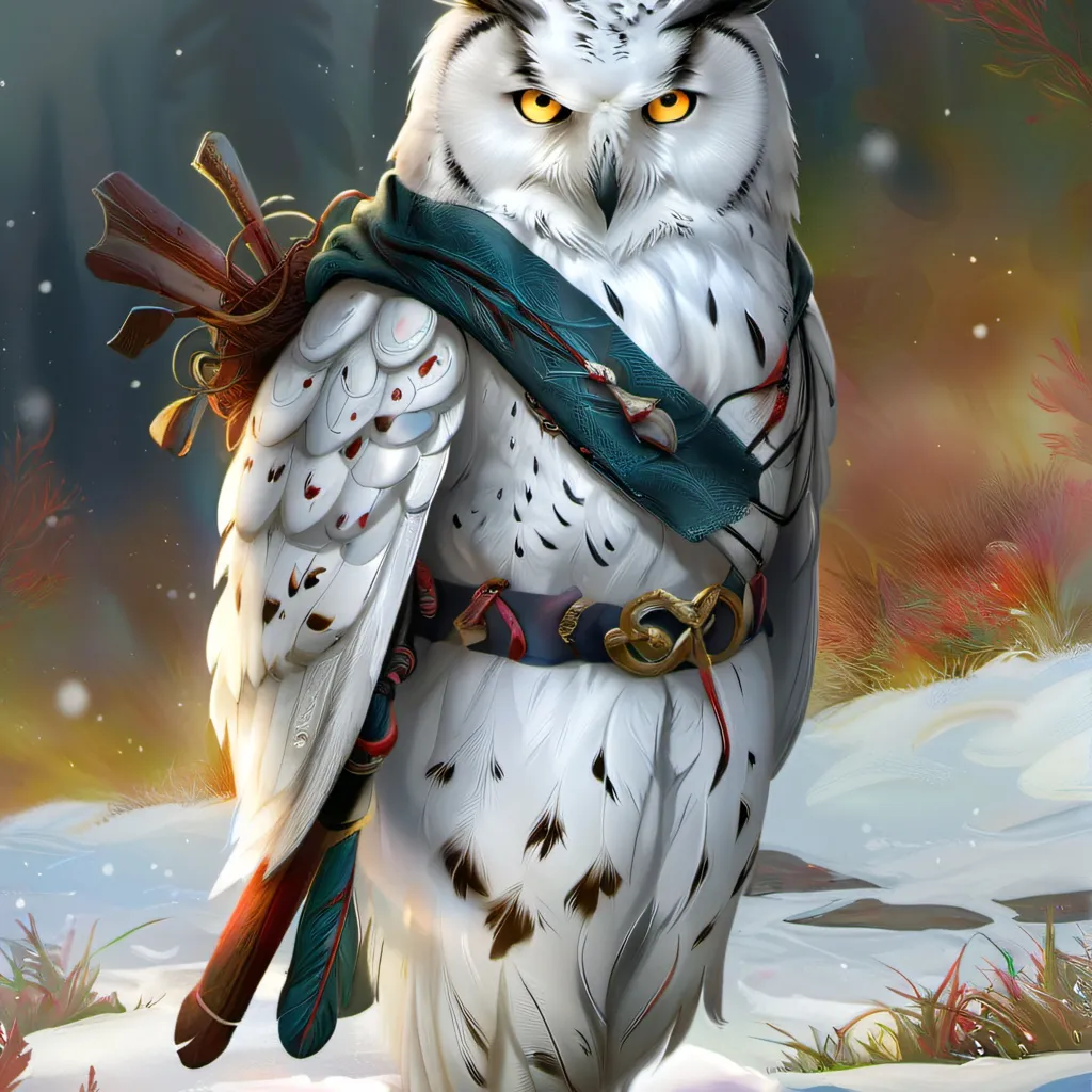 chat with ai character: snowy