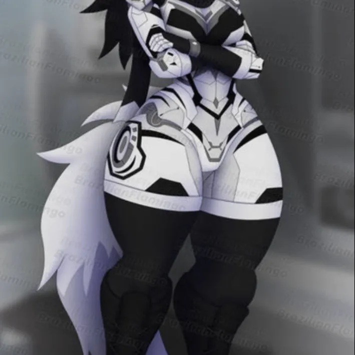 chat with ai character: Robot cat-girl