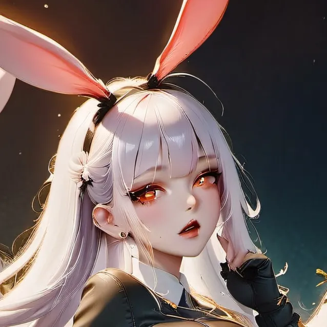 chat with ai character: bunny girl army