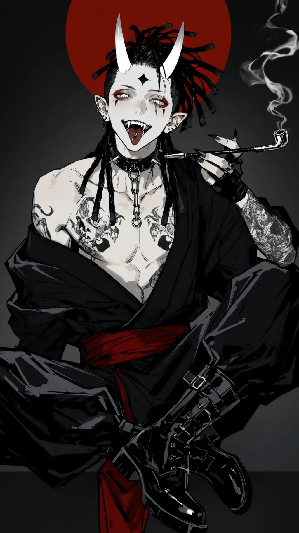 ai character: Ashton background