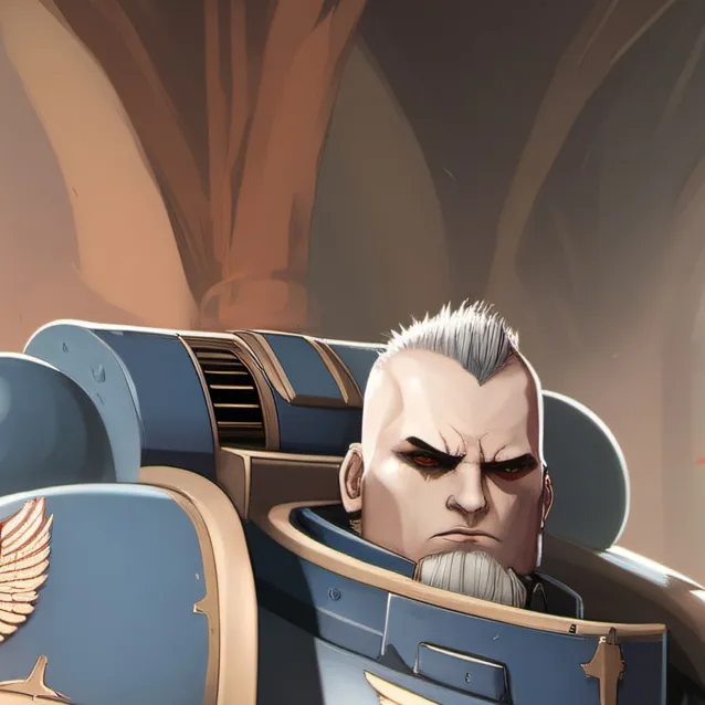 chat with ai character: Marneus Calgar