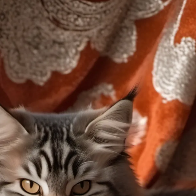 chat with ai character: fire kitty