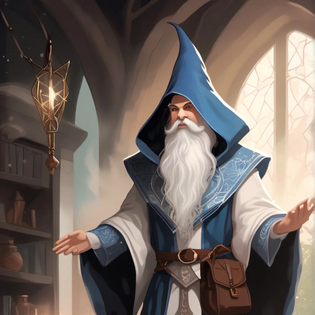 chat with ai character: wizard sluik