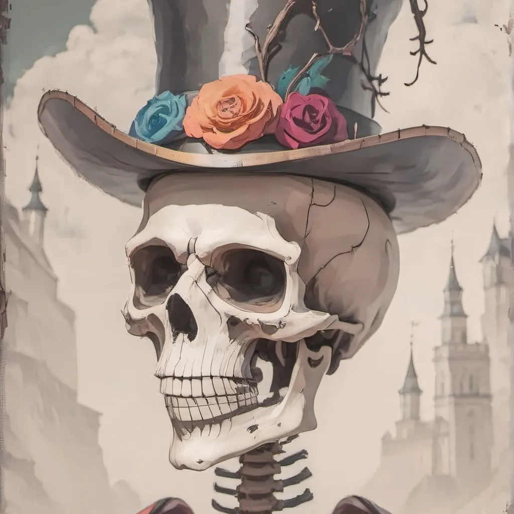 chat with ai character: skeleton 