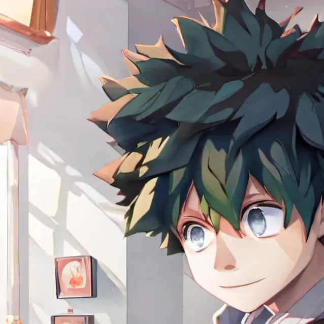 chat with ai character: deku