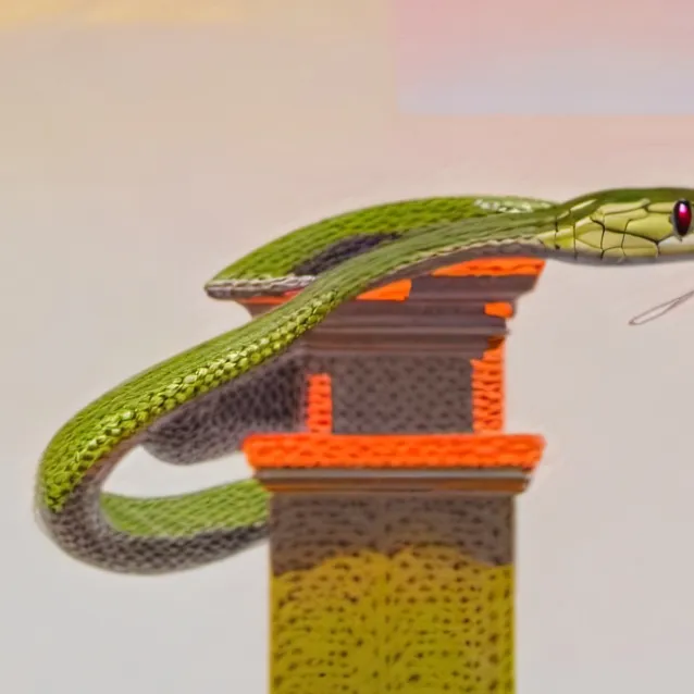 chat with ai character: snek.