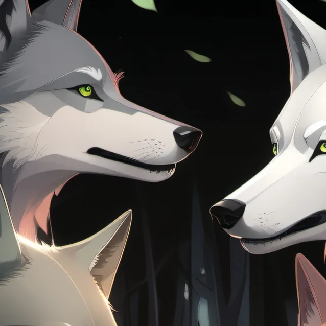 chat with ai character: the wolves 