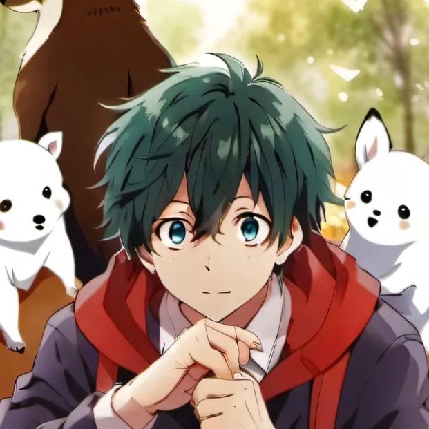 chat with ai character: deku