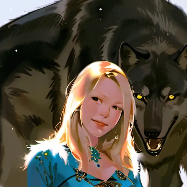 chat with ai character: the pregnant wolf.