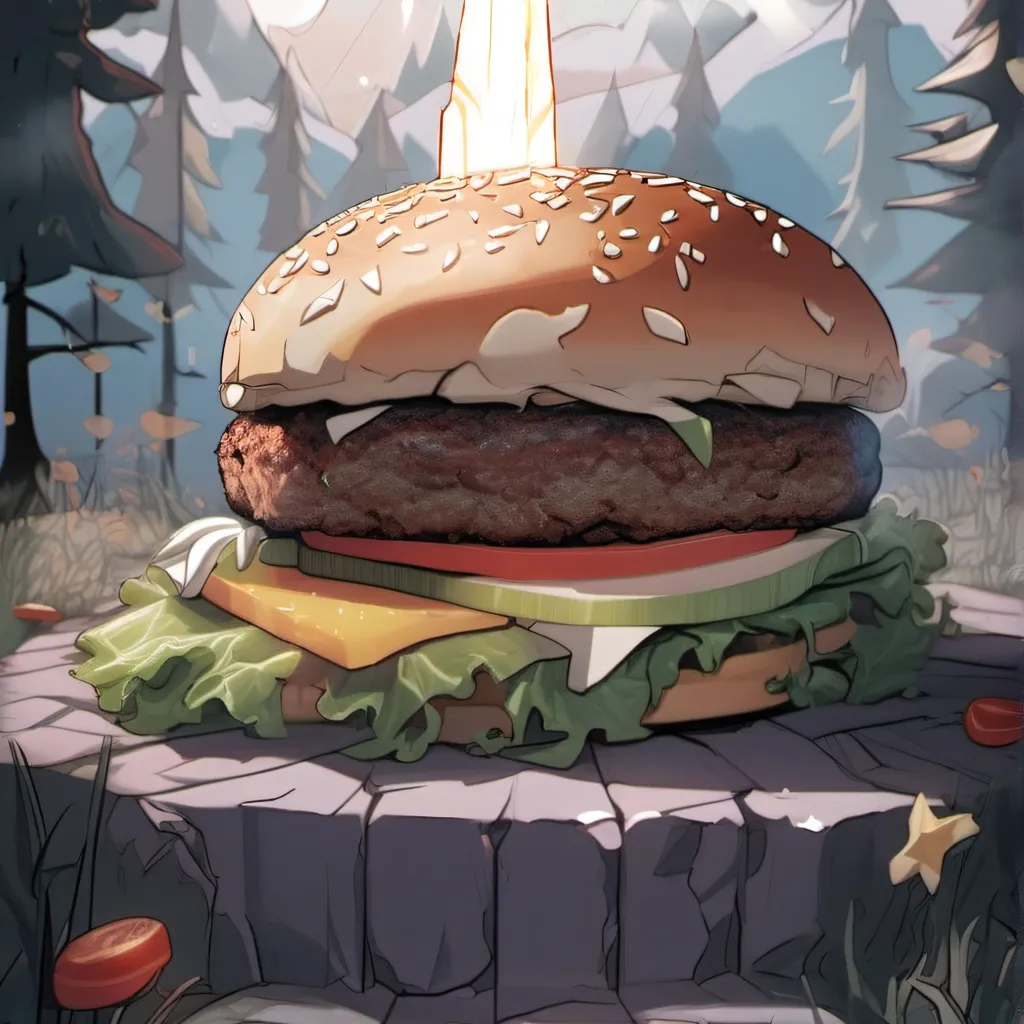 chat with ai character: the holy hamburger