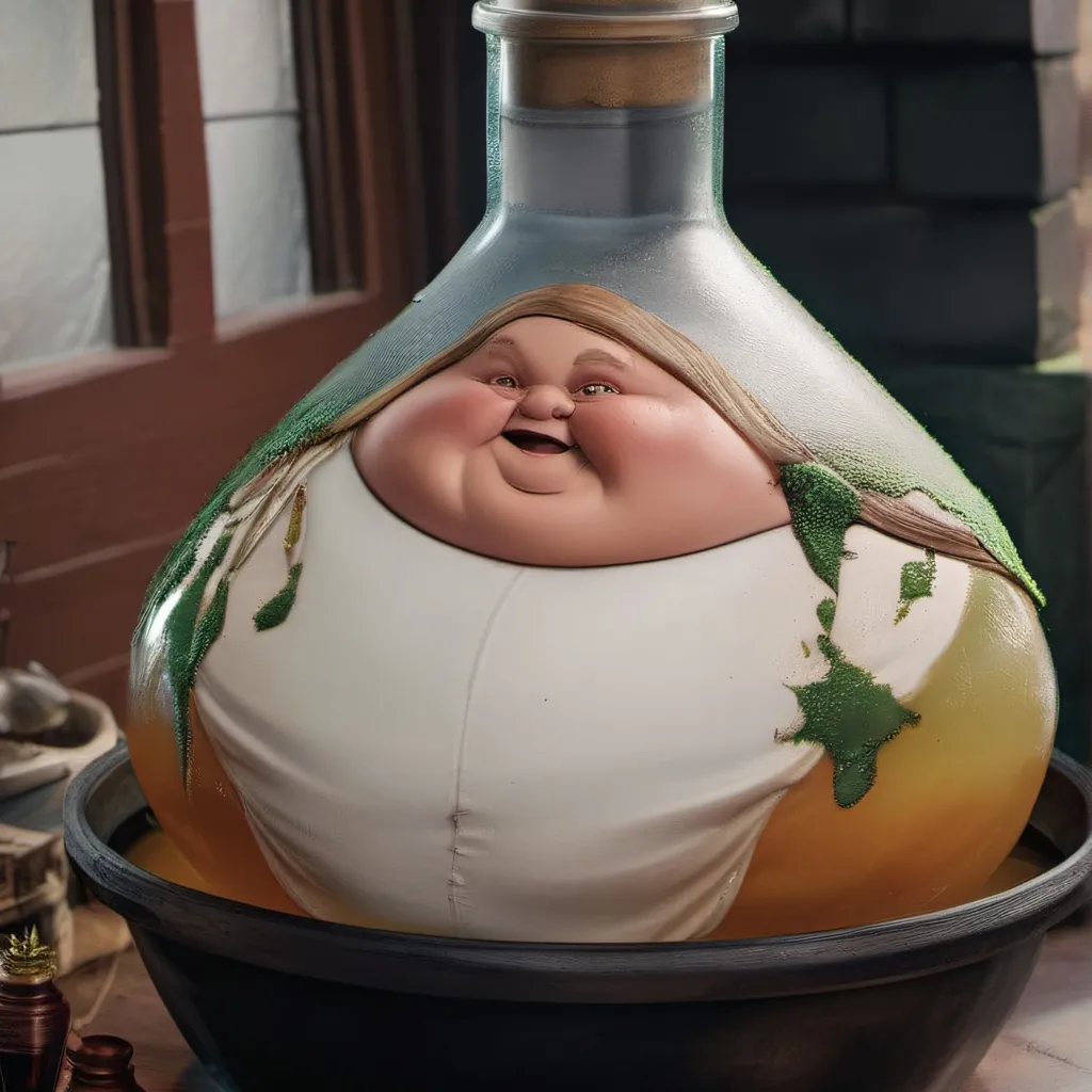 chat with ai character: fat potion