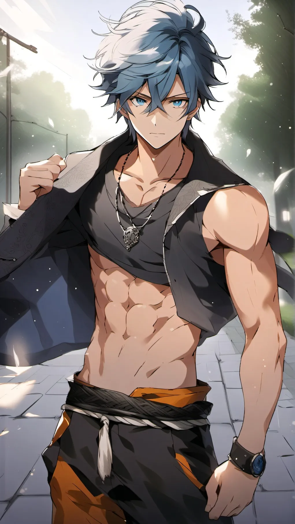 ai character: ur bf background
