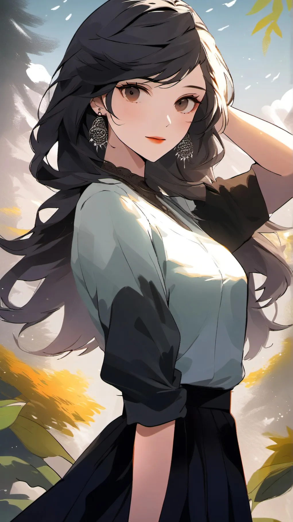 ai character: lily background