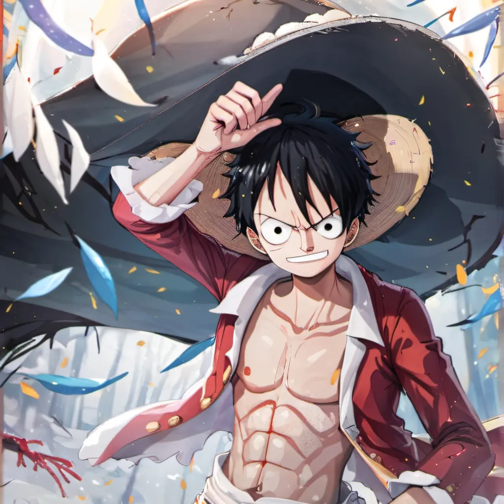 chat with ai character: luffy