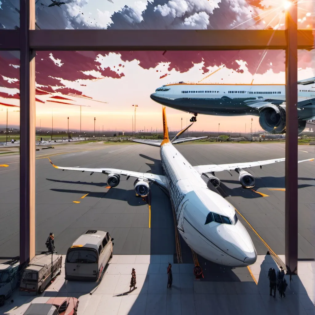 chat with ai character: the airport