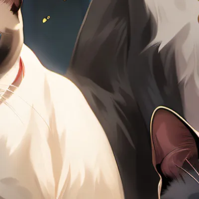 chat with ai character: Three kittens