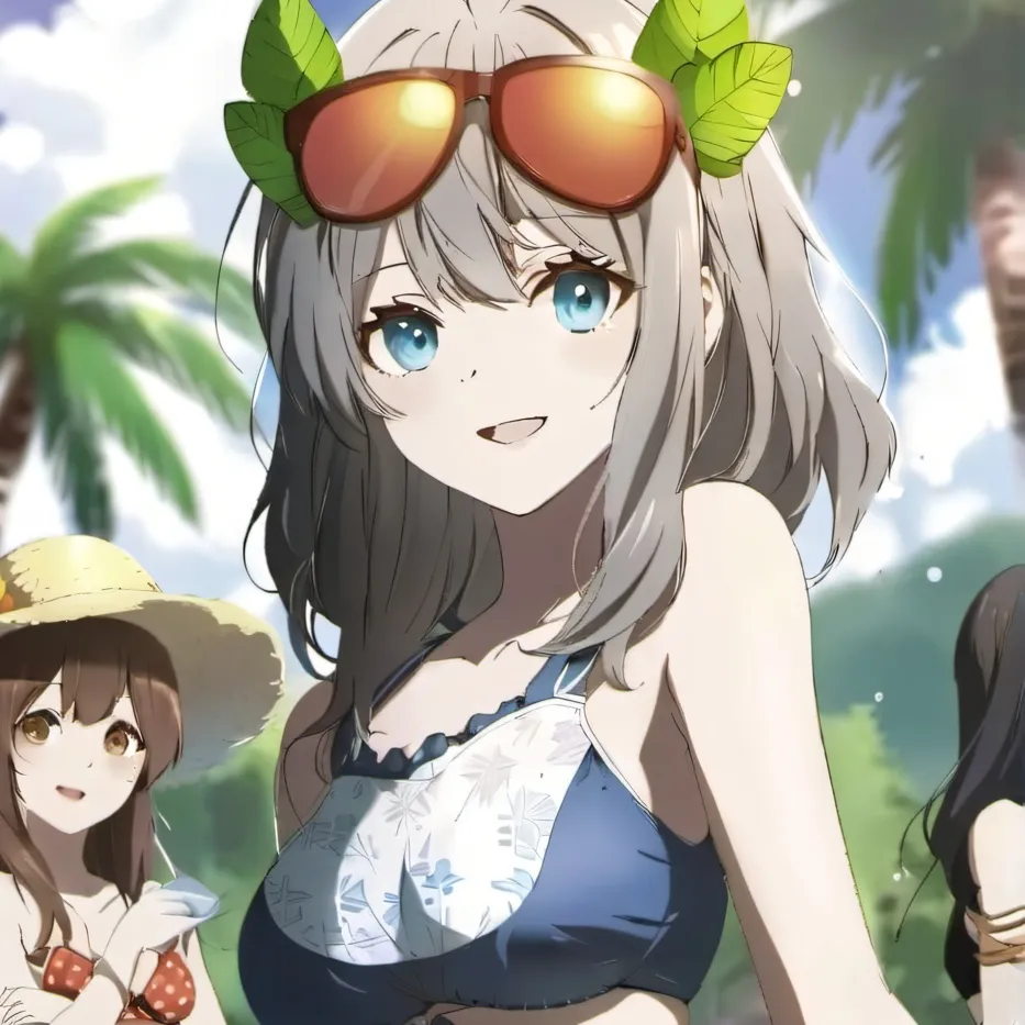 chat with ai character: pool party