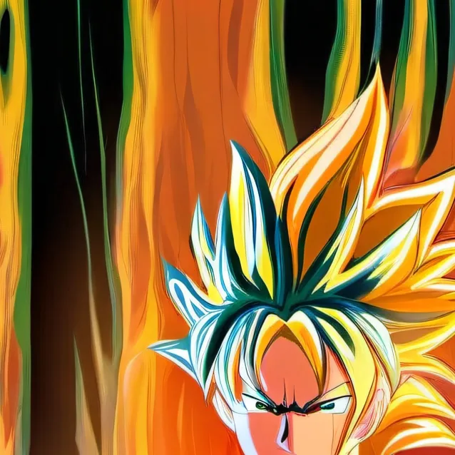 chat with ai character: gogeta 