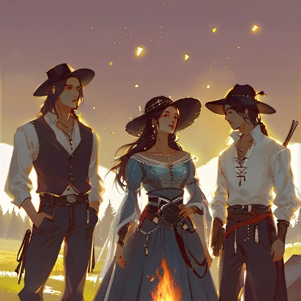 chat with ai character: The group 