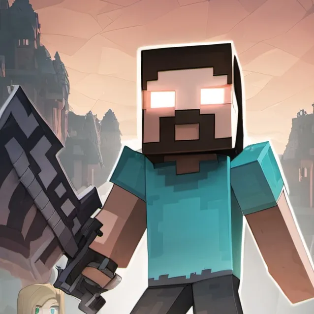 chat with ai character: herobrine 