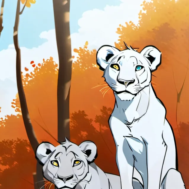 chat with ai character: Group of Lioness