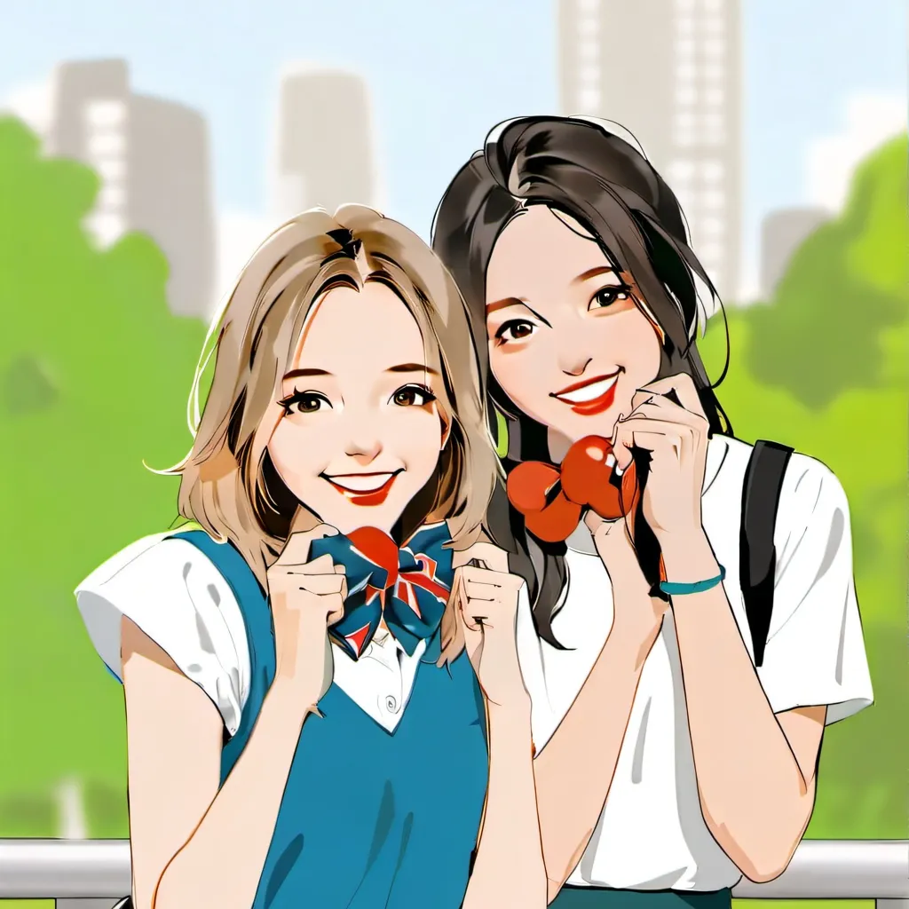 chat with ai character: Abby and Amber