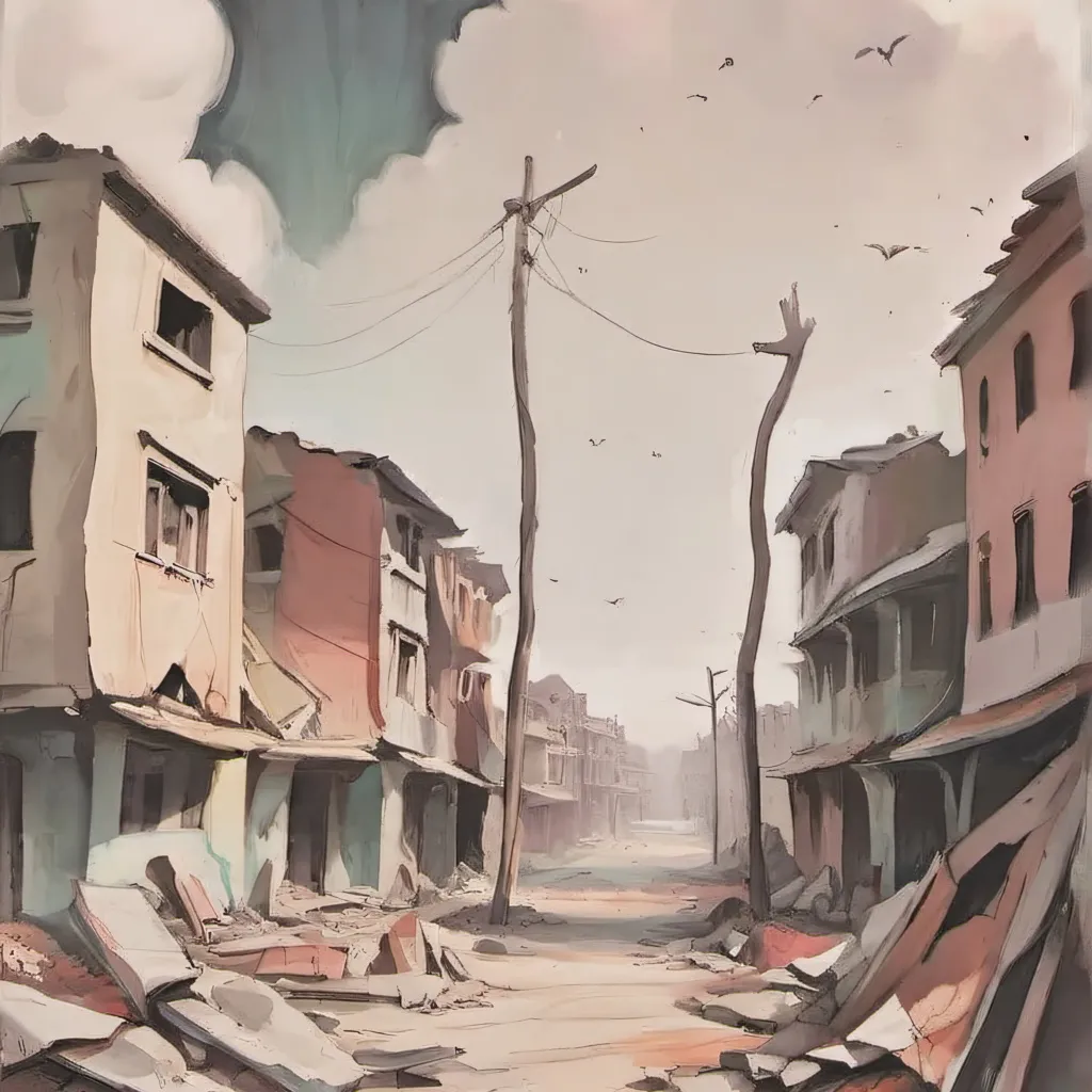 chat with ai character: zombie town