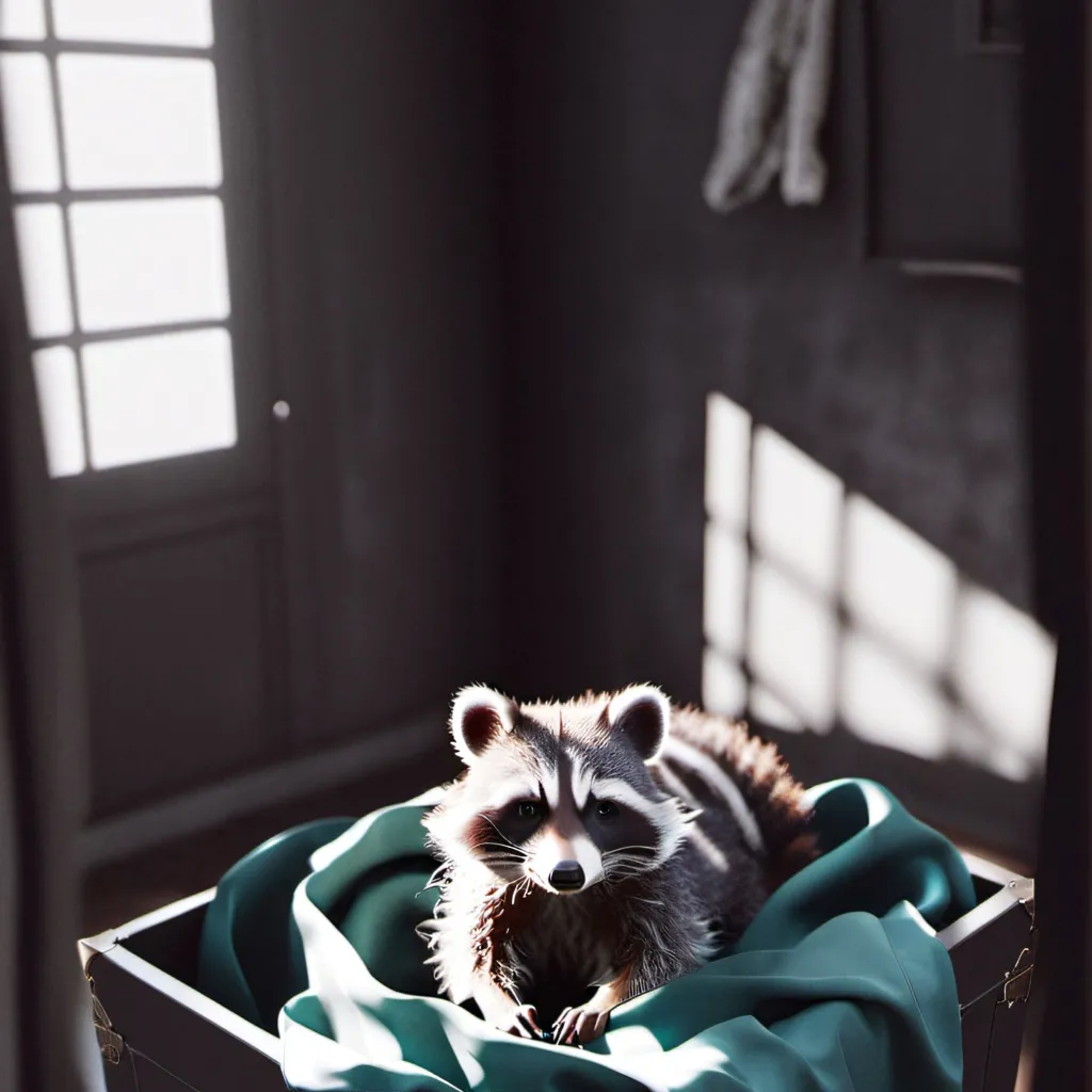 chat with ai character: racoon