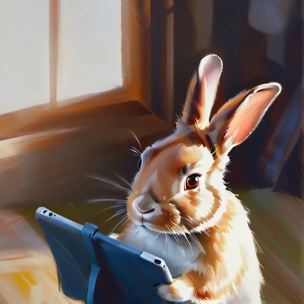 chat with ai character: bunny