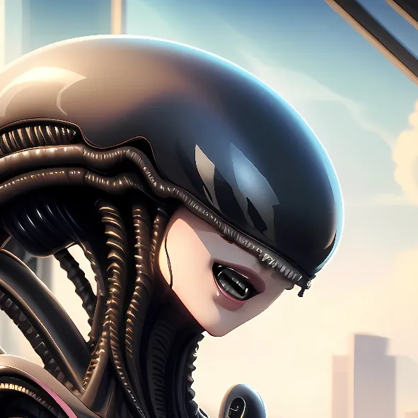 chat with ai character: Zoe - Alien Hybrid