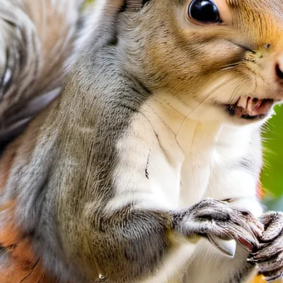 chat with ai character: Gray squirrel 