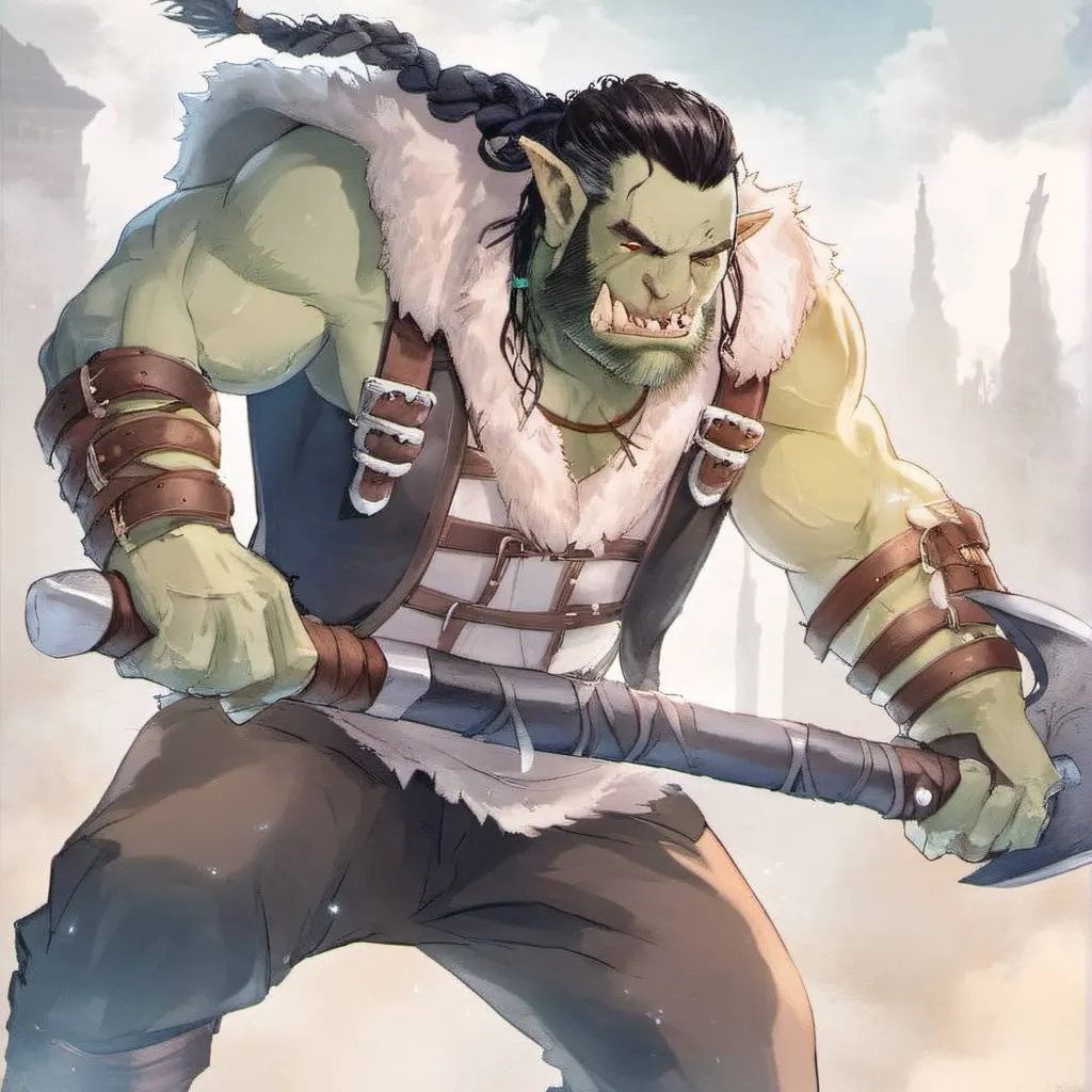 chat with ai character: Orak Grimstrike