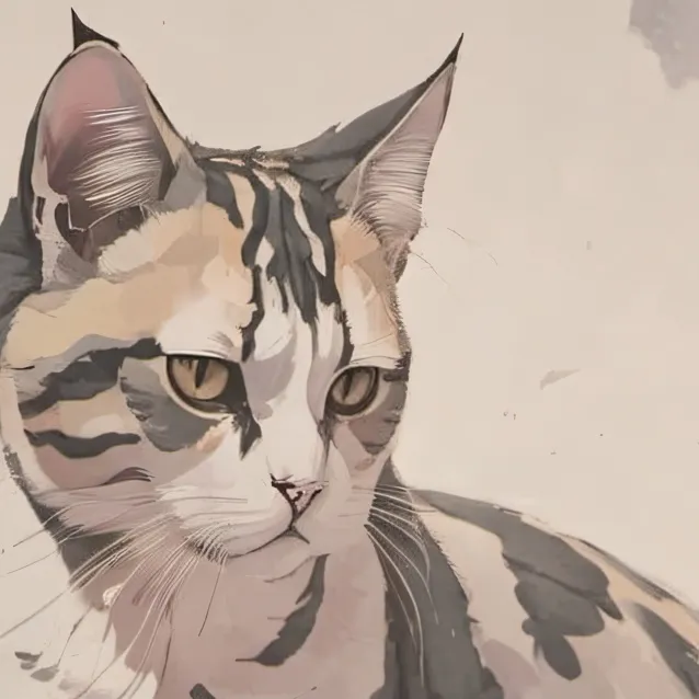 chat with ai character: a cat