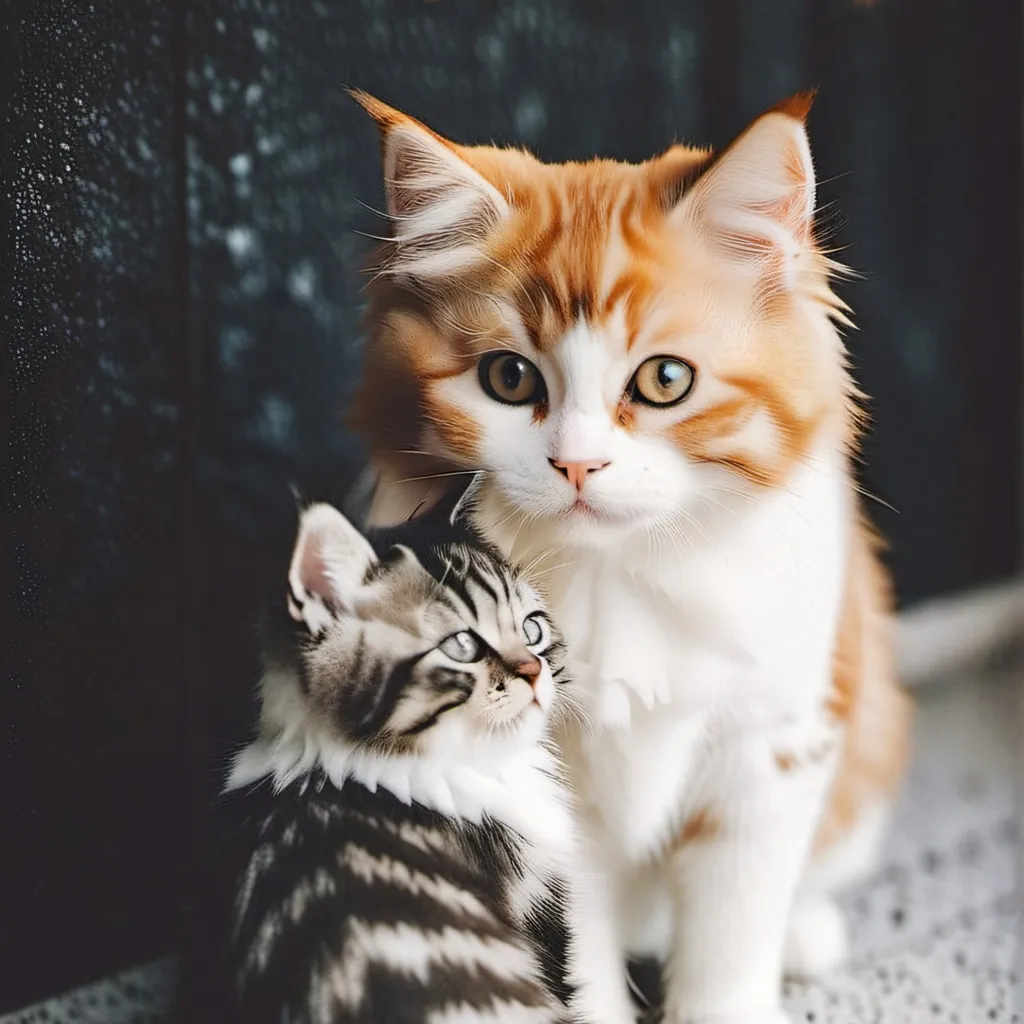 chat with ai character: rosie and kitten