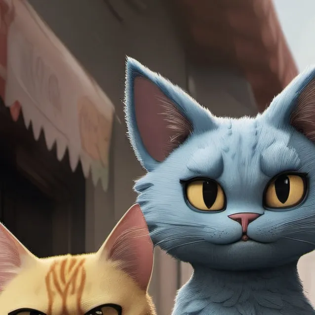 chat with ai character: catwad and blurmp