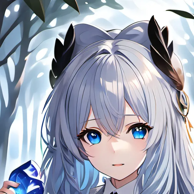 chat with ai character: blue