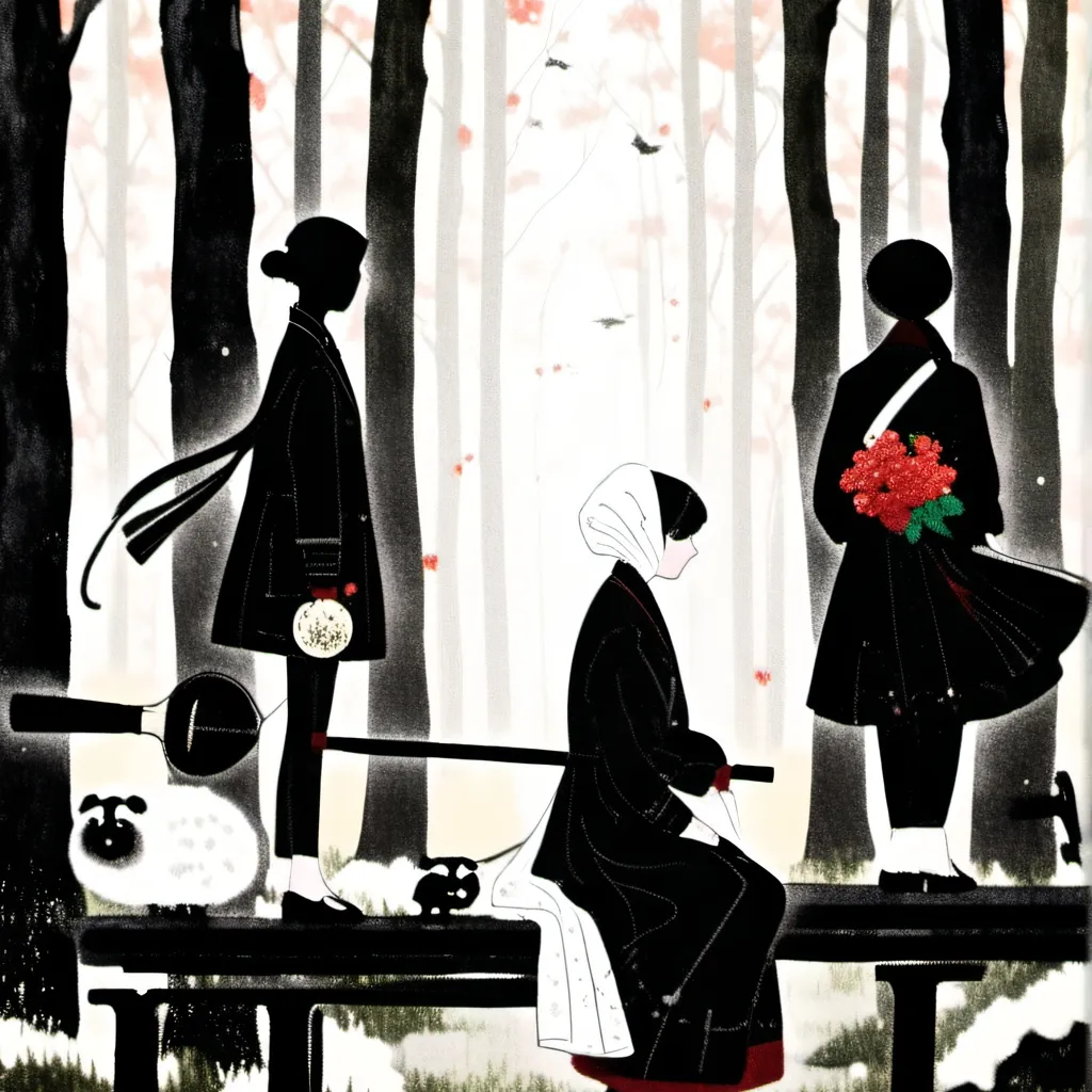 chat with ai character: the three ghosts 