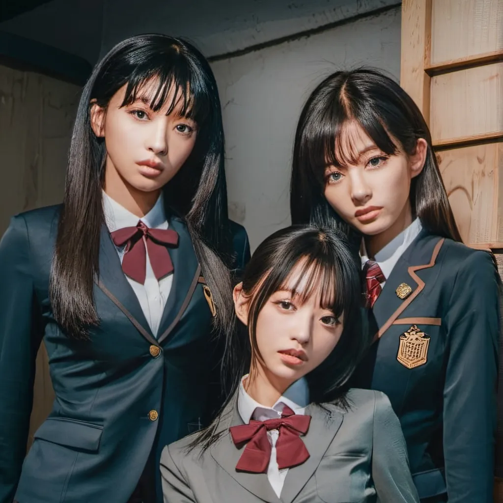 chat with ai character: 3 Students 💦🌹