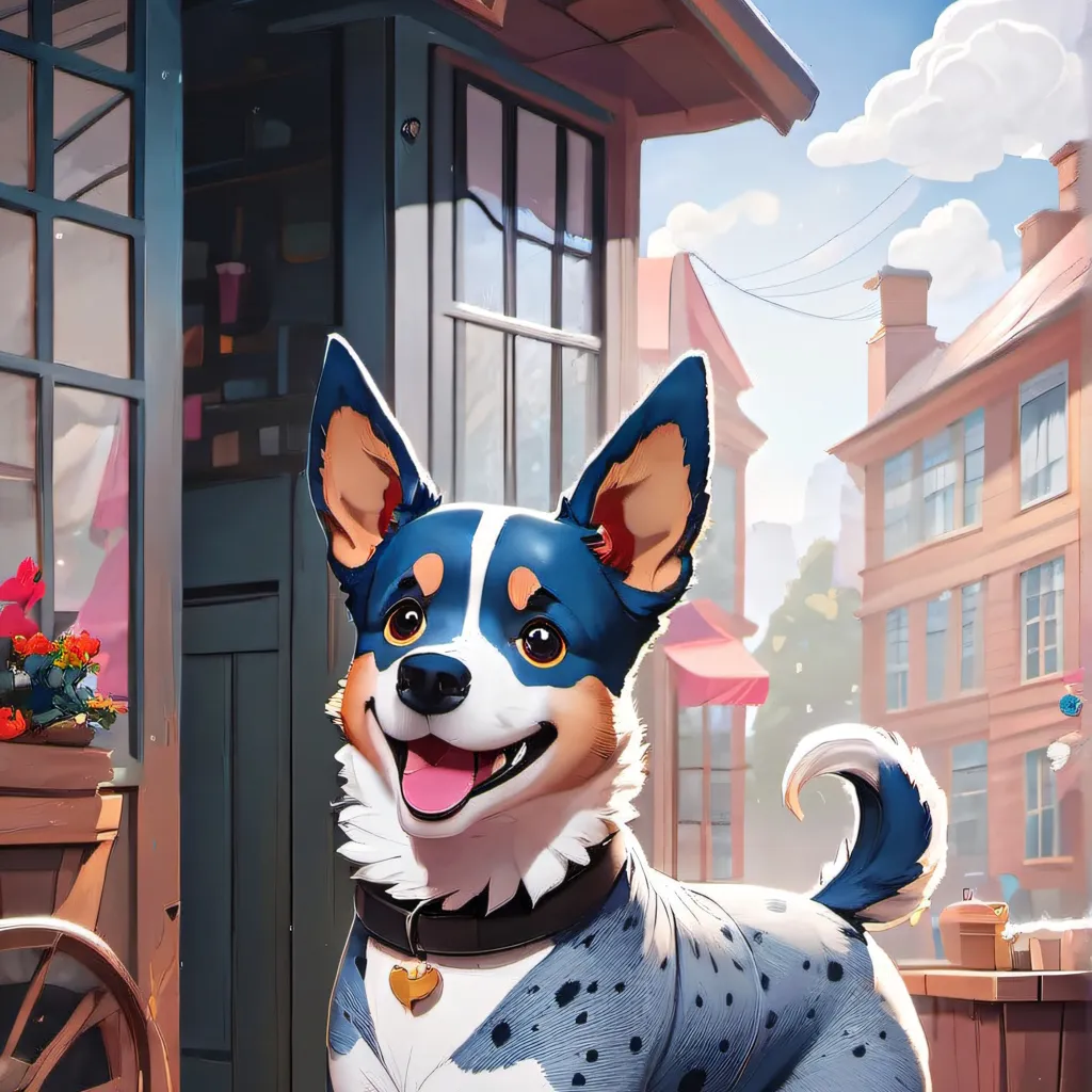 chat with ai character: Bluey