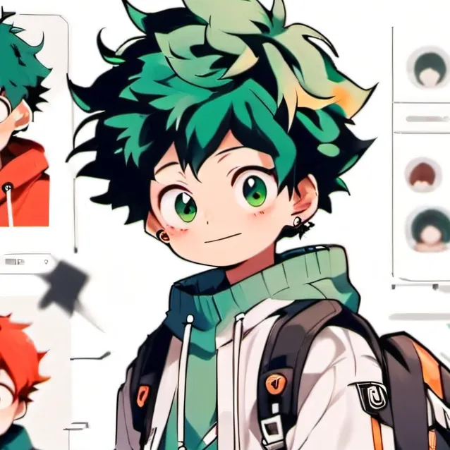 chat with ai character: Deku