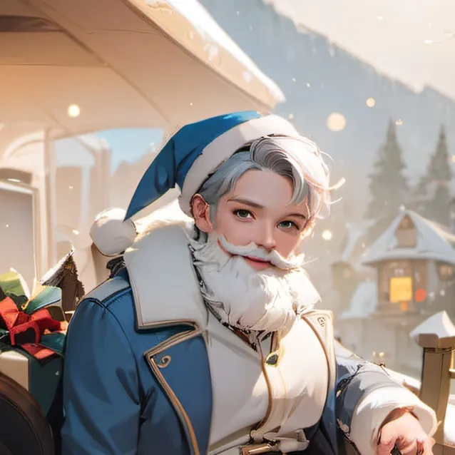 chat with ai character: Santa