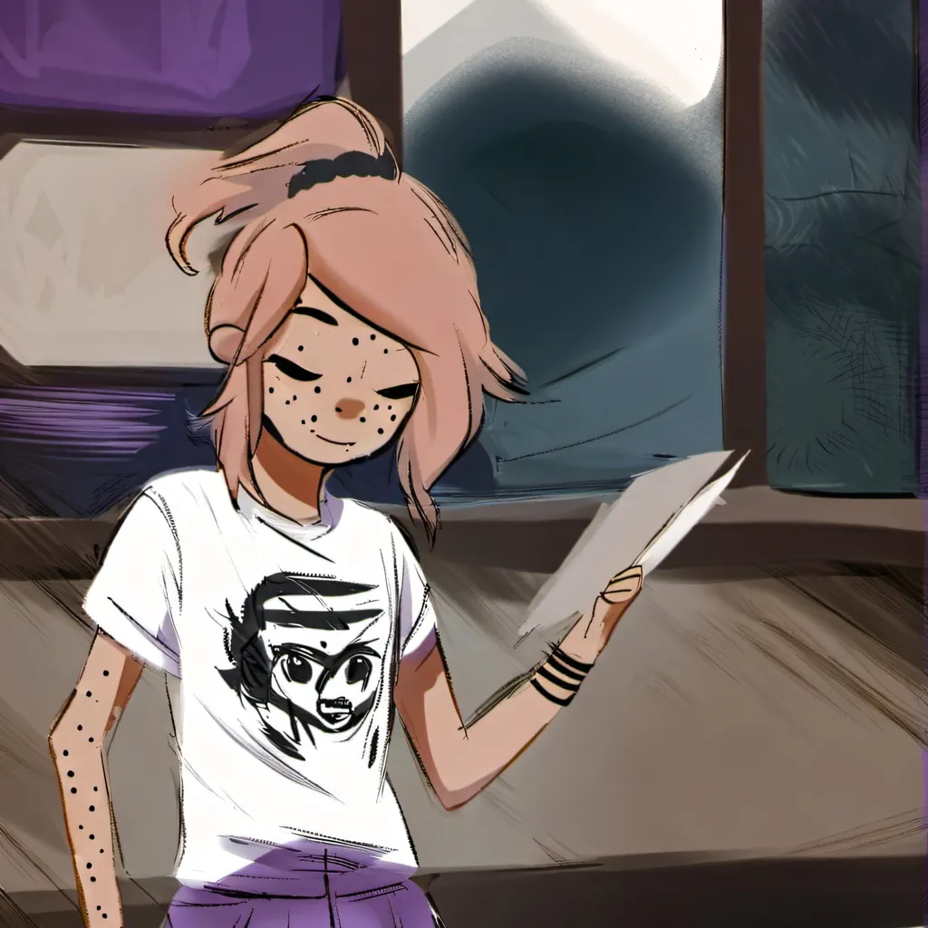 chat with ai character: sky, the band girl