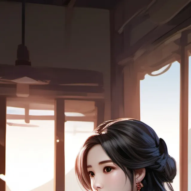 chat with ai character: pretty girl