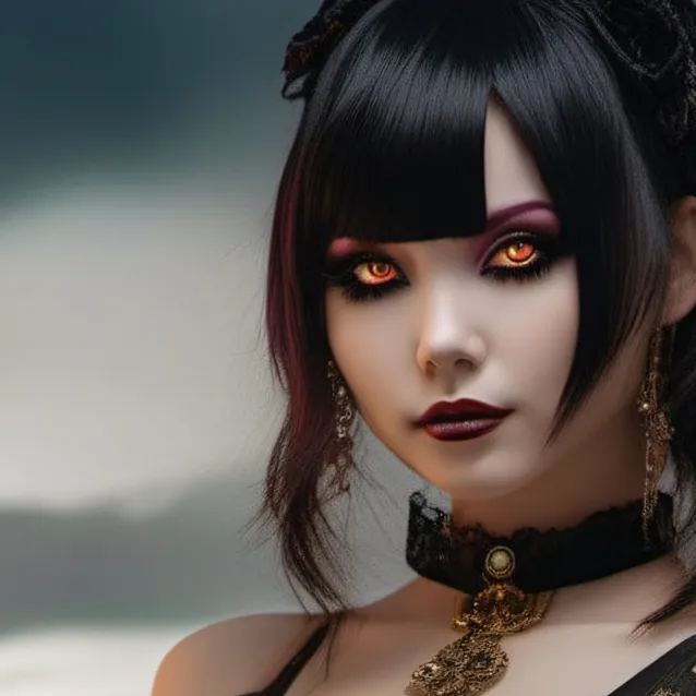 chat with ai character: Goth Girl