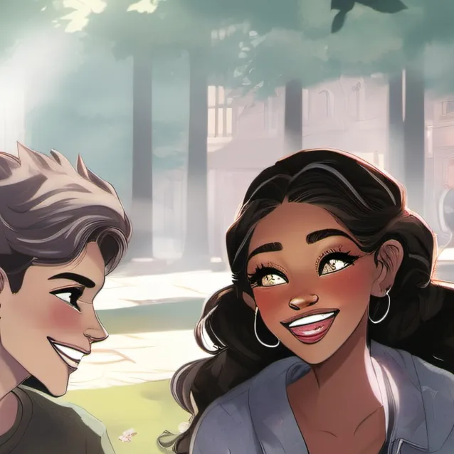 chat with ai character: ava and tiron