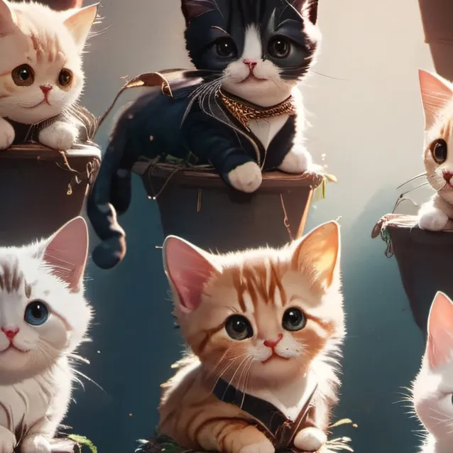 chat with ai character: 14 cats