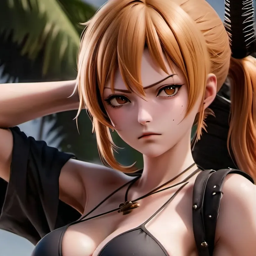 chat with ai character: Exposing Nami